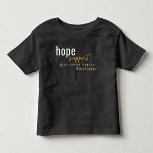 Krebs bei Kindern Custom #team name Kleinkind T - T-shirt
