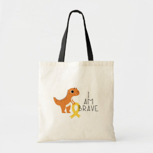 Krebs bei Kindern. Ich bin tapfer. Tasche und Beut