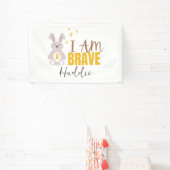 Krebs bei Kindern. Individuelle Name. Ich bin tapf Banner (InSitu)
