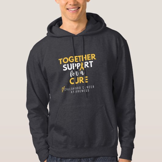 Krebs bei Kindern.support.euro.cure. Pullover Hood (Vorderseite)