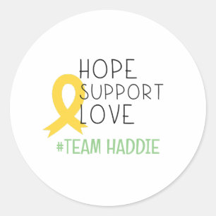 Krebs bei Kindern. #team Name Custom Stickers Labe