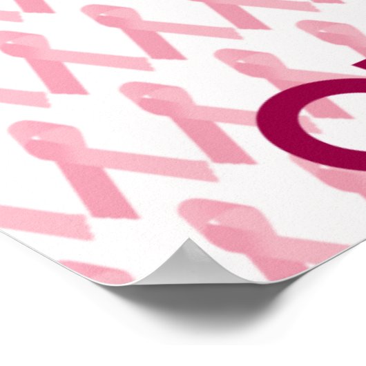 KREBS BEKÄMPFEN UND KOPFKÖRPER ESSEN POSTER (Ecke)