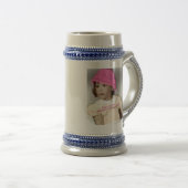 Krebs-Bewusstsein Bierglas (VorderseiteRechts)