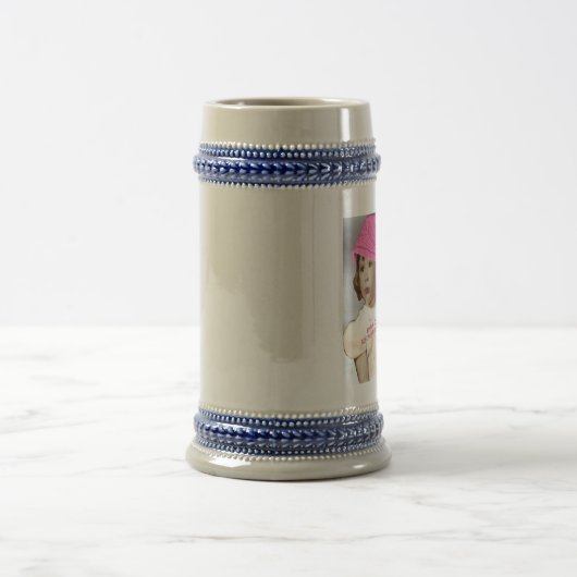 Krebs-Bewusstsein Bierglas (Mittel)