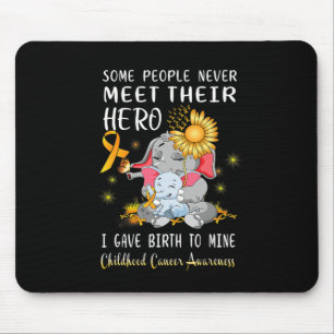 Krebs-Bewusstsein für Kinder Krebs Überlebender Kr Mousepad