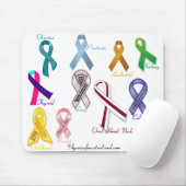 Krebs-Bewusstsein Mousepad (Mit Mouse)