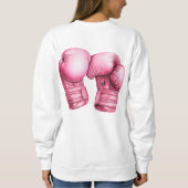 KREBS-BEWUSSTSEIN UND PRÄVENTION SWEATSHIRT (Rückseite)