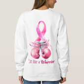 KREBS-BEWUSSTSEIN UND PRÄVENTION SWEATSHIRT (Rückseite)