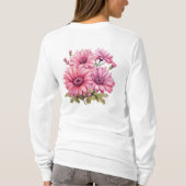 KREBS-BEWUSSTSEIN UND PRÄVENTION T-Shirt (Rückseite)