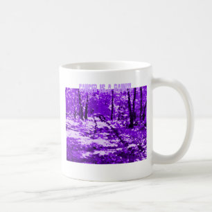 Krebs-Bewusstseins-Tasse Kaffeetasse