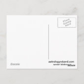 Krebs [ - BitchScope - ] Postkarte (Rückseite)