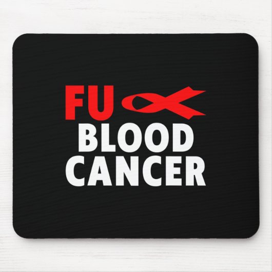 Krebs - Blutkrebs-Bewusstsein 1 Mousepad (Vorne)