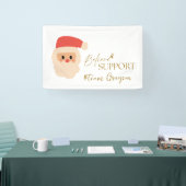 Krebs. Christmas Custom #team Name Banner-Zeichen Banner (Messe)