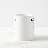 Krebs Cycle A.K.A. Citric Acid Cycle Tricarbonat Kaffeetasse (Mittel)