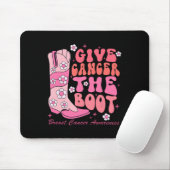 Krebs Das Bewusstsein für den Brustkrebs im Boot Mousepad (Mit Mouse)