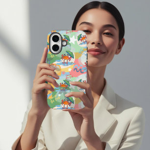 Krebs das Crab-Zodiac-Zeichen iPhone 16 Hülle