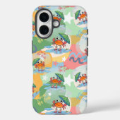 Krebs das Crab-Zodiac-Zeichen Case-Mate iPhone Hülle (Rückseite)