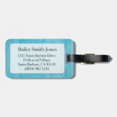 Krebs Das Krebshoroskop-ID-Gepäckanhänger Gepäckanhänger (Rückseite horizontal)