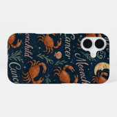 Krebs das Mondkind iPhone 16 Hülle (Rückseite (Horizontal))