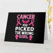 Krebs, den Sie ausgewählt haben, die falschen Mädc Karte (Gelbe Blume)