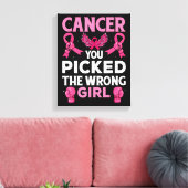 Krebs, den Sie ausgewählt haben, die falschen Mädc Leinwanddruck (Insitu (Wohnzimmer))