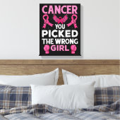 Krebs, den Sie ausgewählt haben, die falschen Mädc Leinwanddruck (Insitu (Schlafzimmer))