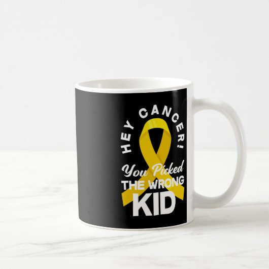 Krebs, den Sie sich für den falschen Kinderkrebs e Kaffeetasse (Rechts)