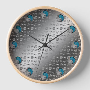 Krebs der Krebs Uhr