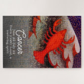 Krebs der Krebs Zodiac Geburt Party Puzzle (Horizontal)