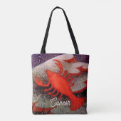 Krebs der Krebs Zodiac Geburt Party Tasche (Rückseite)