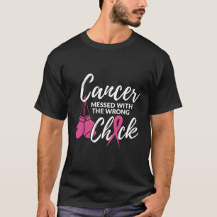 Krebs, der mit dem falschen Kick Brustkrebs F T-Shirt