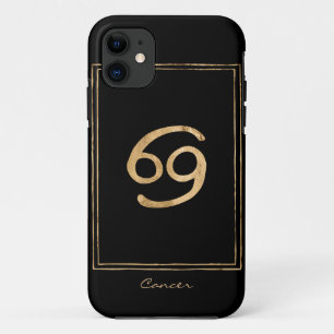 Krebs die Krabbe Hammergold zodiac Geburtstag Case-Mate iPhone Hülle