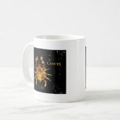 Krebs die Krabbe Kaffeetasse (Vorderseite Links)