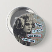 Krebs, Dinge, die ich eher tragen würde als einen Button (Vorne & Hinten)