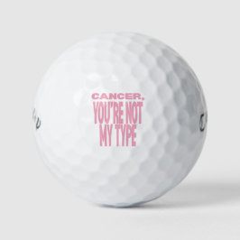 Krebs, du bist nicht mein Typ | Pflegepaket-Gesche Golfball