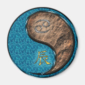 Krebs & Erddrache Magnet (Vorne)