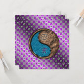 Krebs & Erde Eber Karte (Vorderseite/Rückseite Beispiel)