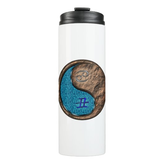 Krebs & Erde Ochse Thermosbecher (Vorderseite)