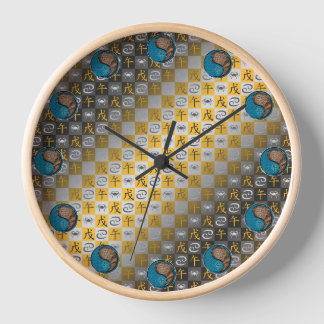 Krebs & Erde Pferd Uhr