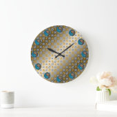 Krebs & Erde Ratte Große Wanduhr (Zuhause)