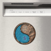 Krebs & Erde Schwein Magnet (In Situ (Geschirrspüler))