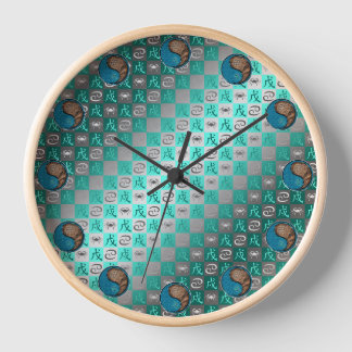 Krebs & Erdhund Uhr