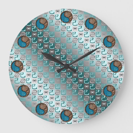 Krebs & Erdlange Große Wanduhr (Vorderseite)