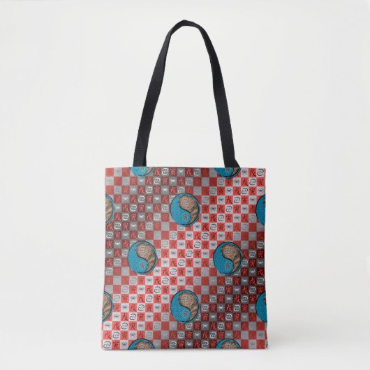 Krebs & Erdtiger Tasche (Vorderseite)