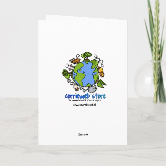 Krebs-Erlass-Feier Karte (Rückseite)