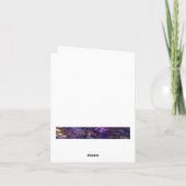 Krebs-Ermutigungs-Karte Karte (Rückseite)