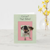 Krebs-Ermutigungs-Karte Karte (Gelbe Blume)