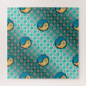 Krebs & Feuer Hund Puzzle (Horizontal)