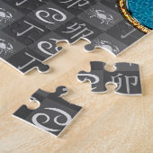 Krebs & Feuer Kaninchen Puzzle (Seite)