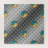 Krebs & Feuer Kaninchen Puzzle (Horizontal)